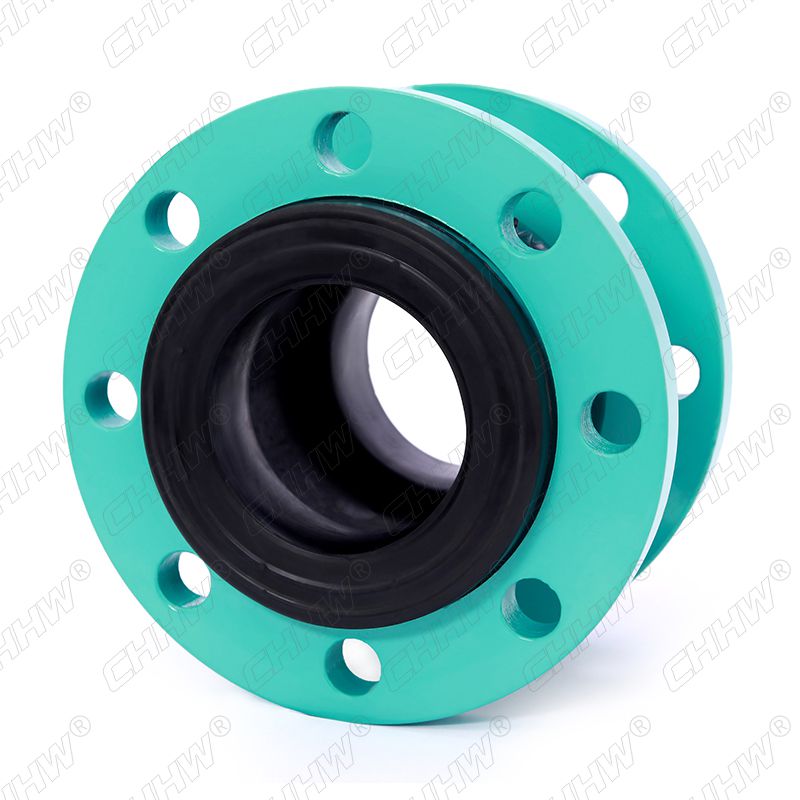 DN80可曲撓橡單球體膠軟接頭(經(jīng)緯線橡膠接頭)